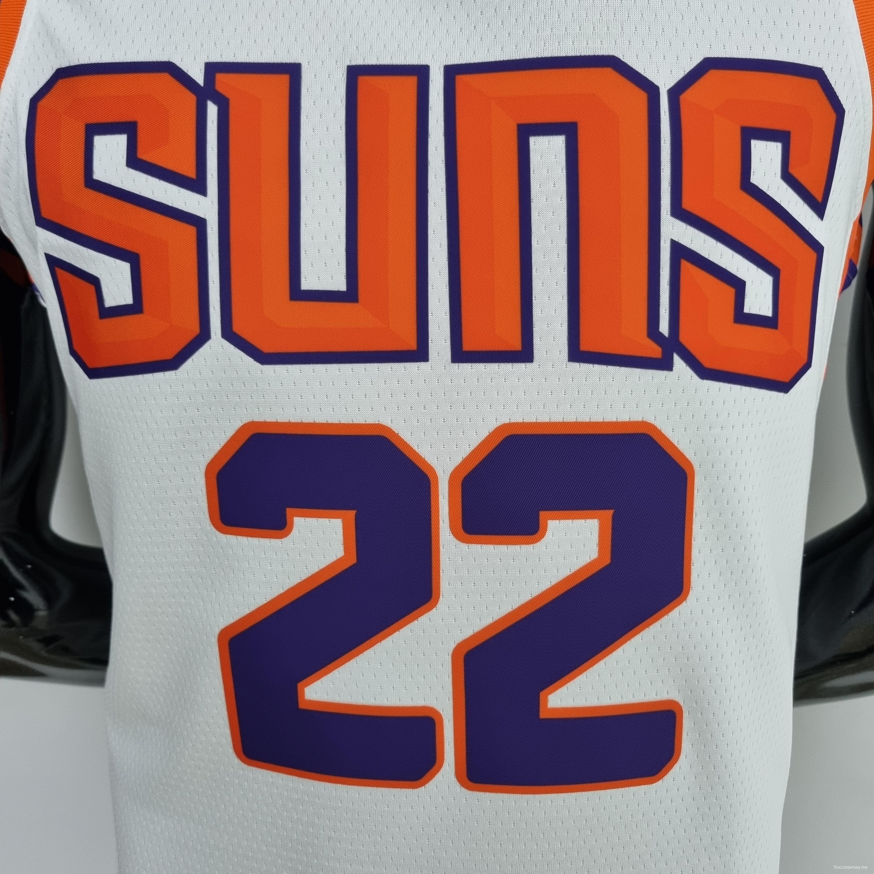 75th Anniversary Ayton #22 Phoenix Suns White NBA Jersey