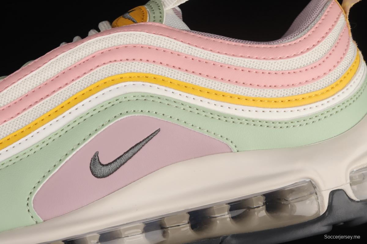 NIKE Air Max97 Pastel Macaron soft powder retro air cushion running shoes DH1594-001