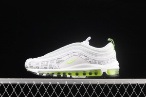 NIKE Air Max 97 SE Logo printed with 3M reflective bullet air cushion running shoes DH0006-100