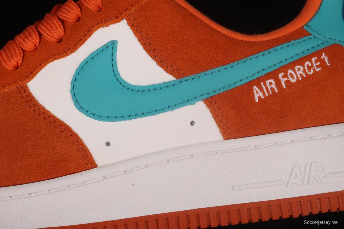 NIKE Air Force 11607 Low Athletic Club white orange low-top casual board shoes DH7568-800