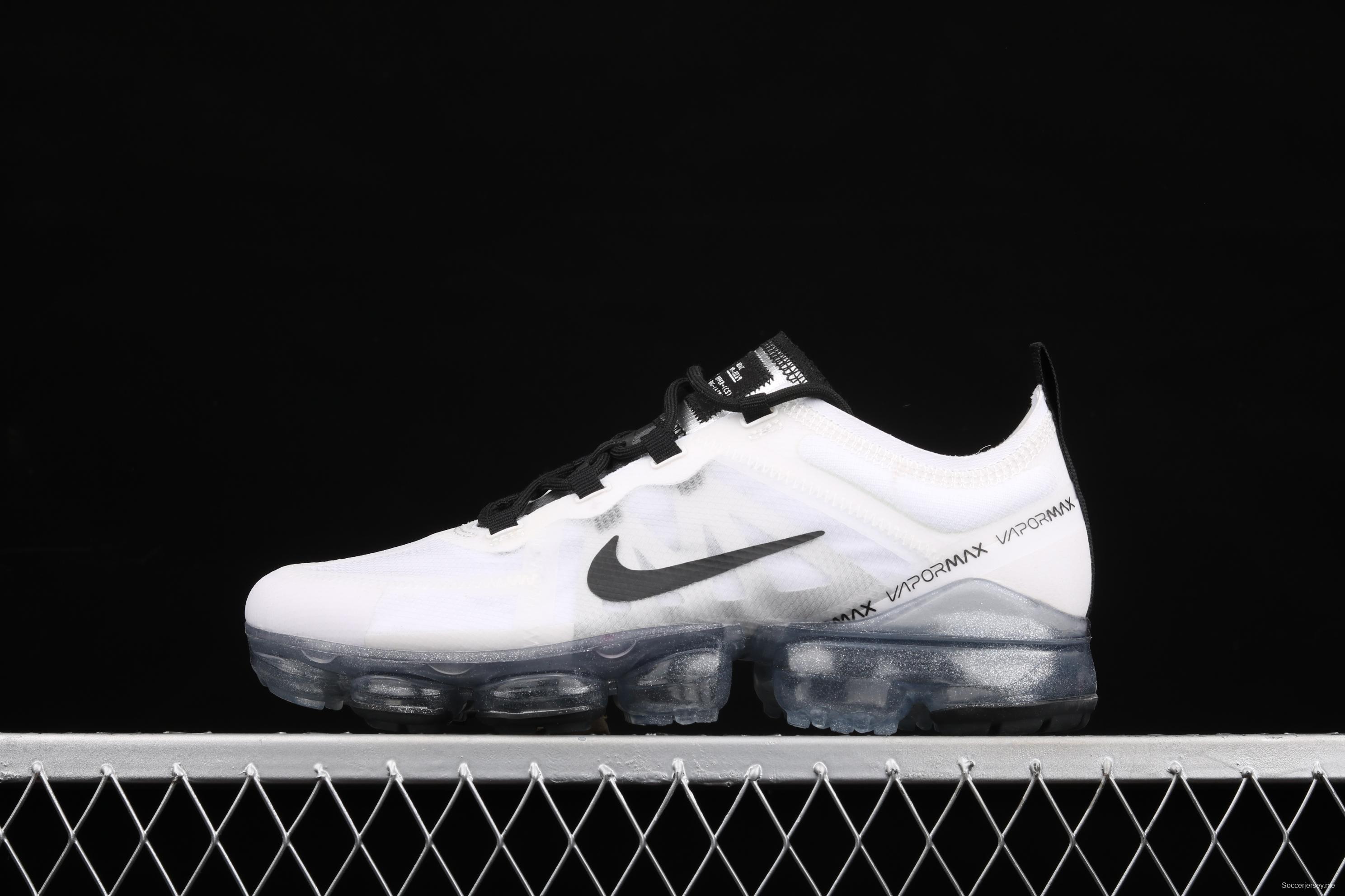 NIKE Air Vapormax 2019 full palm air cushion running shoes AR6632-100