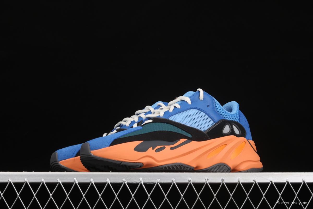 Adidas Yeezy Boost 700GZ0541 Kanye coconut 7003M reflective blue orange running shoes