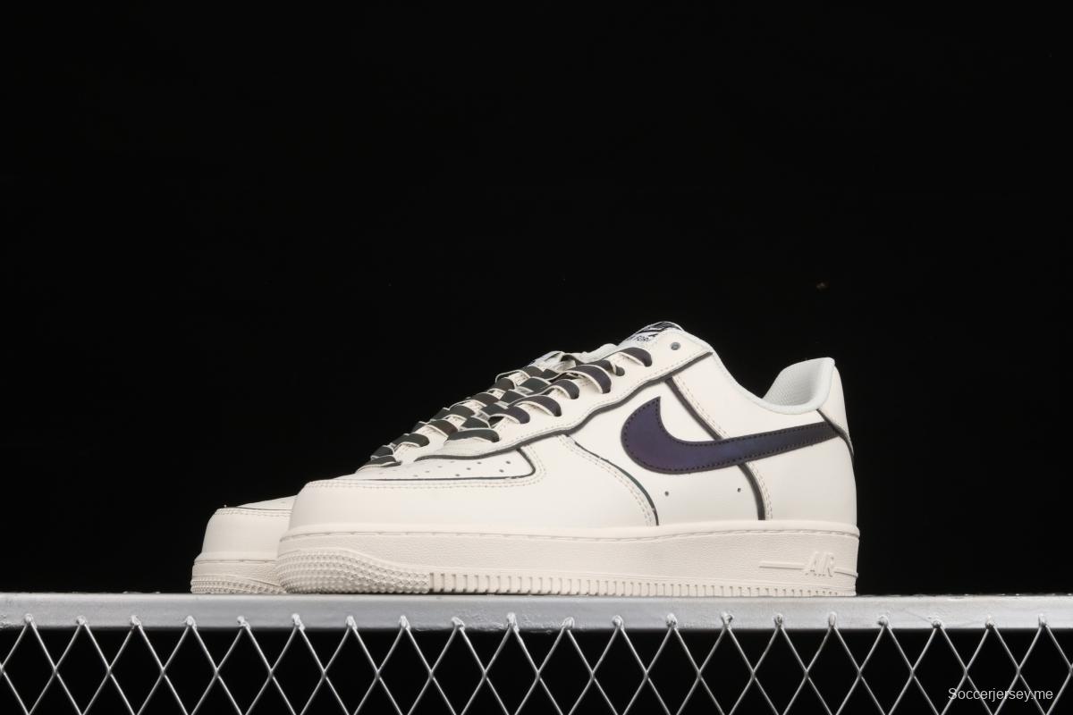 NIKE Air Force 1 Low 3M laser reflective low-top casual board shoes BQ0086-365