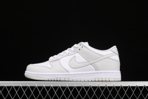 NIKE SB DUNK Low dunk series white light gray color matching low-side leisure sports skateboard shoes DD1503-103