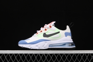 NIKE Air Max 270React new high-frequency mesh function half-palm air cushion running shoes CU7833-100