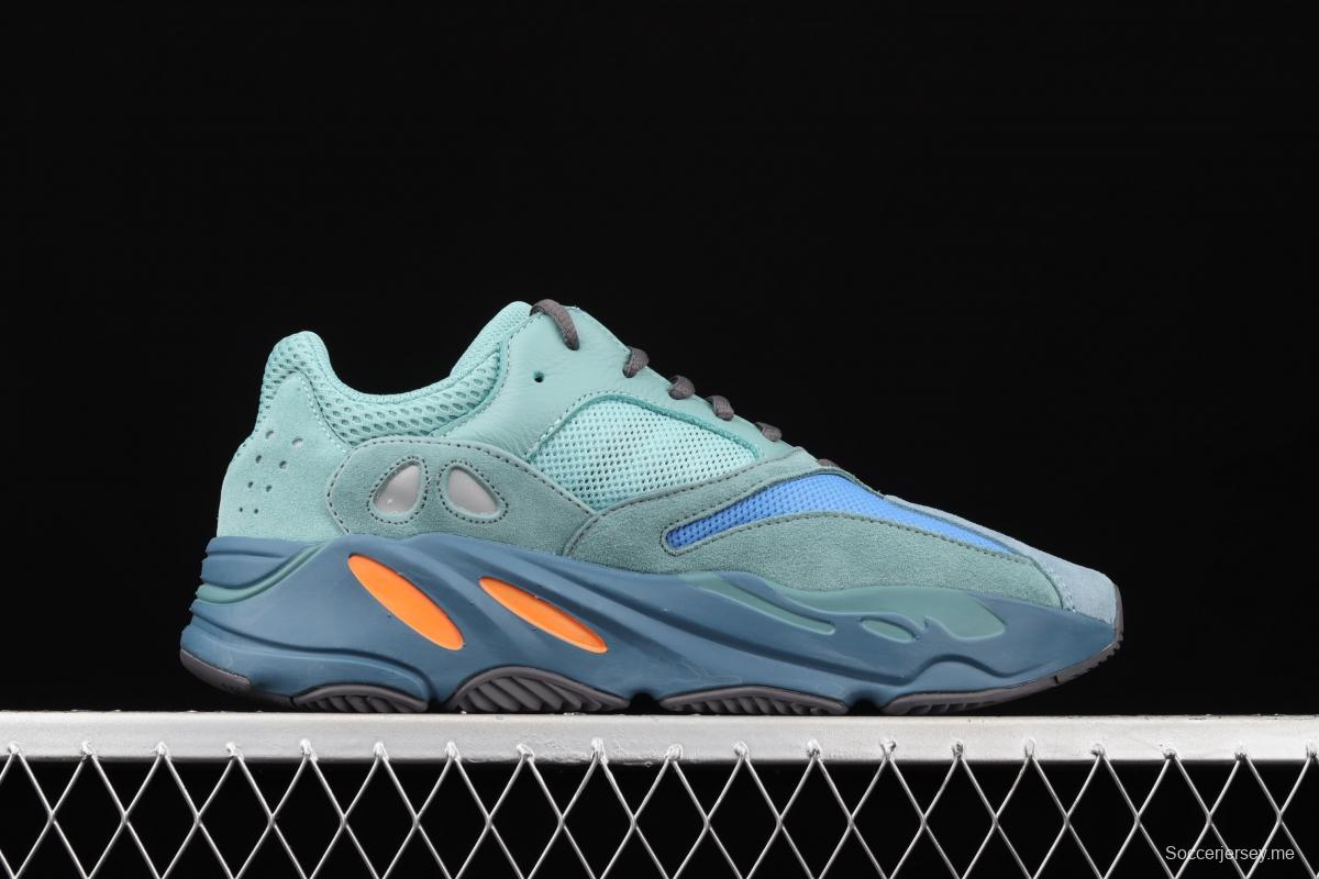 Adidas Yeezy Boost 700 Sea Blue GZ2002 Kanye coconut 700 sea blue running shoes BASF popcorn