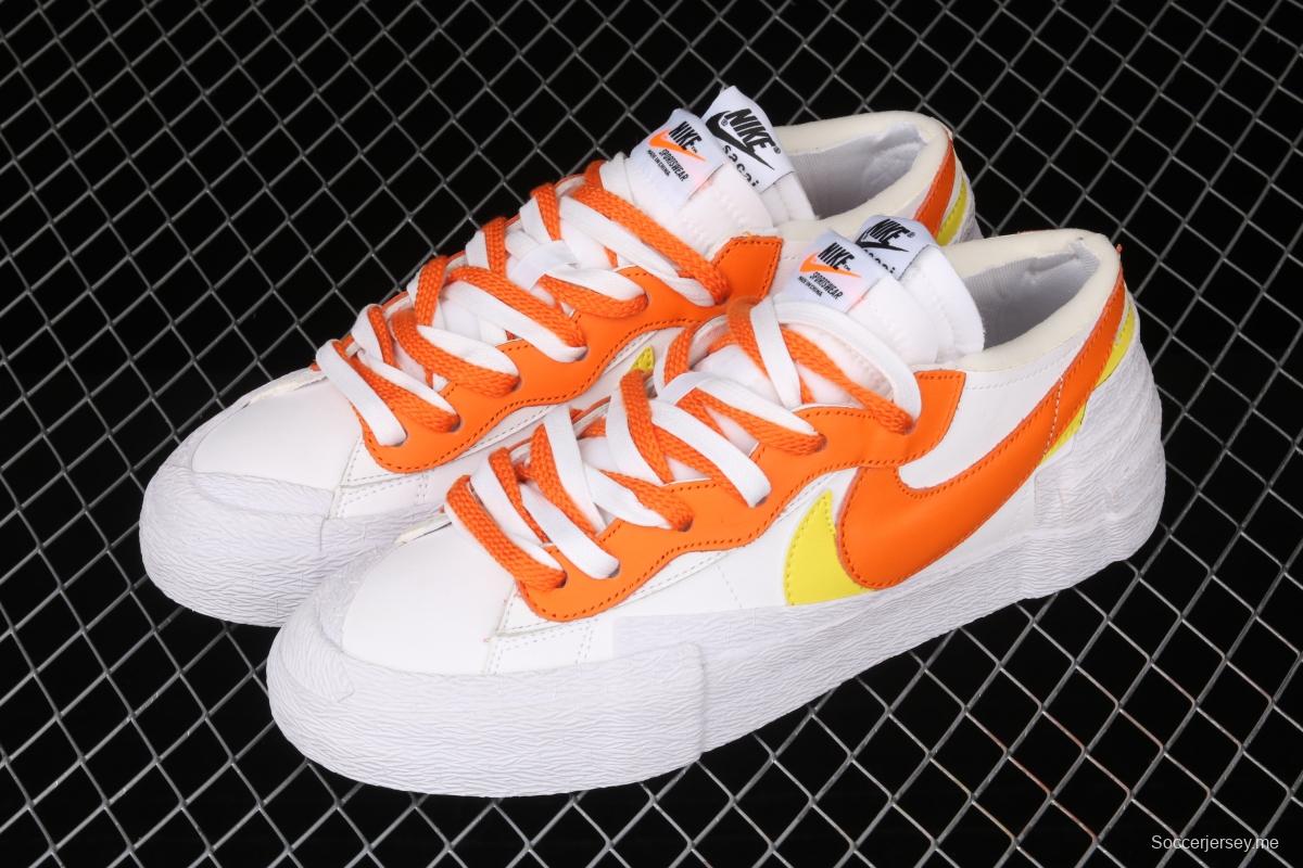 Sacai x NIKE Blazer Low co-signed Trail Blazers low-top casual board shoes DD1877-100