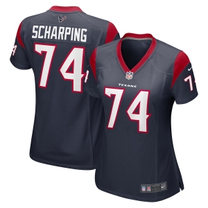 Women's Max Scharping Navy Player Limited Team Jersey