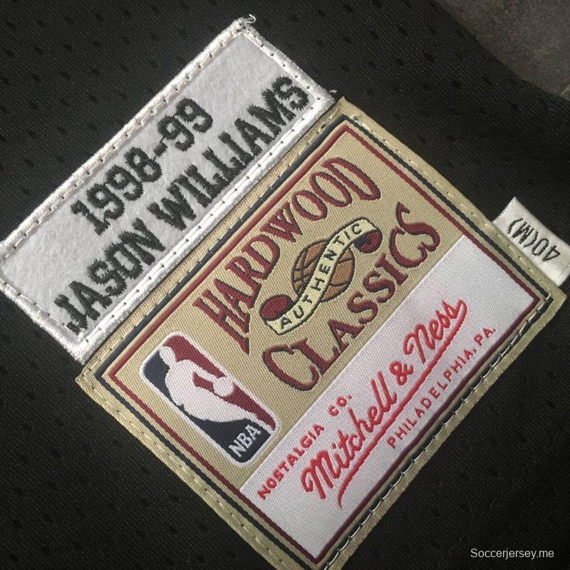 Men's Jason Williams Black Retro Classic Team Jersey