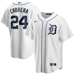 Youth Miguel Cabrera White Home 2020 Player Team Jersey