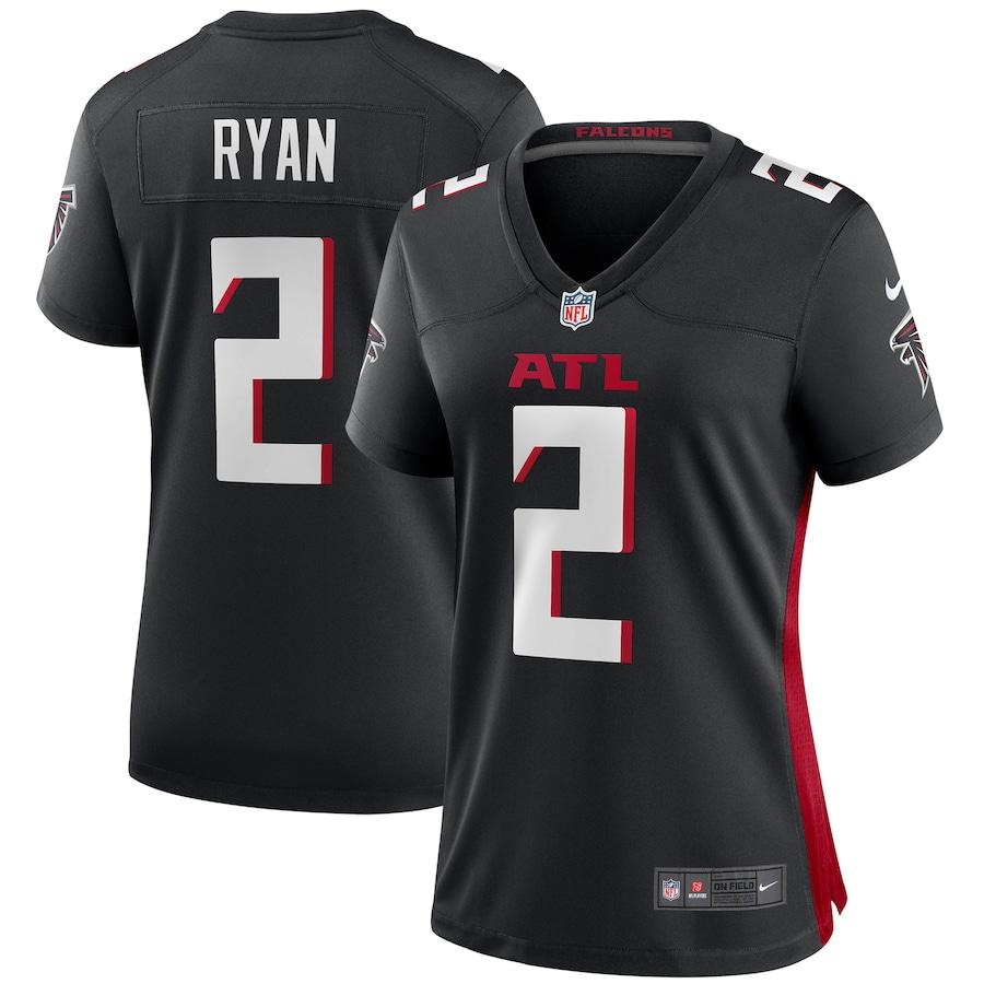 Women's Matt Ryan Black Player Limited Team Jersey