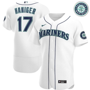 Men's Mitch Haniger White Home 2020 Authentic Player Team Jersey