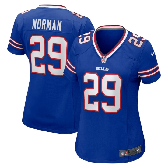Women's Josh Norman Royal Player Limited Team Jersey