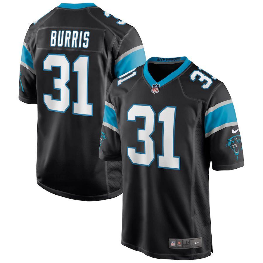 Men's Juston Burris Black Player Limited Team Jersey