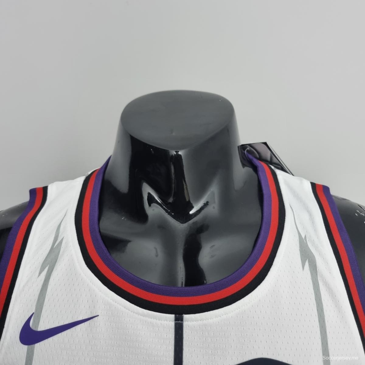 قميص فريق تورونتو رابتورز تورونتو رابتورز فافليت #23 أبيض من دوري كرة السلة الأمريكي للمحترفين
