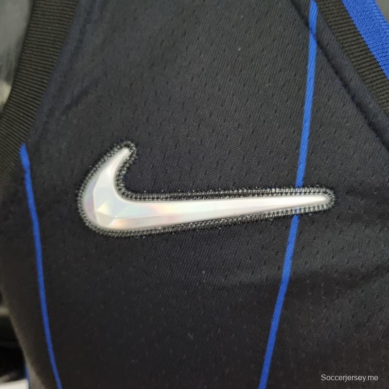 قميص أورلاندو ماغرادي 75th Anniversaryth 75th Anniversary McGrady #1 أورلاندو ماجيك ماجيك أسود اللون من الدوري الأمريكي للمحترفين
