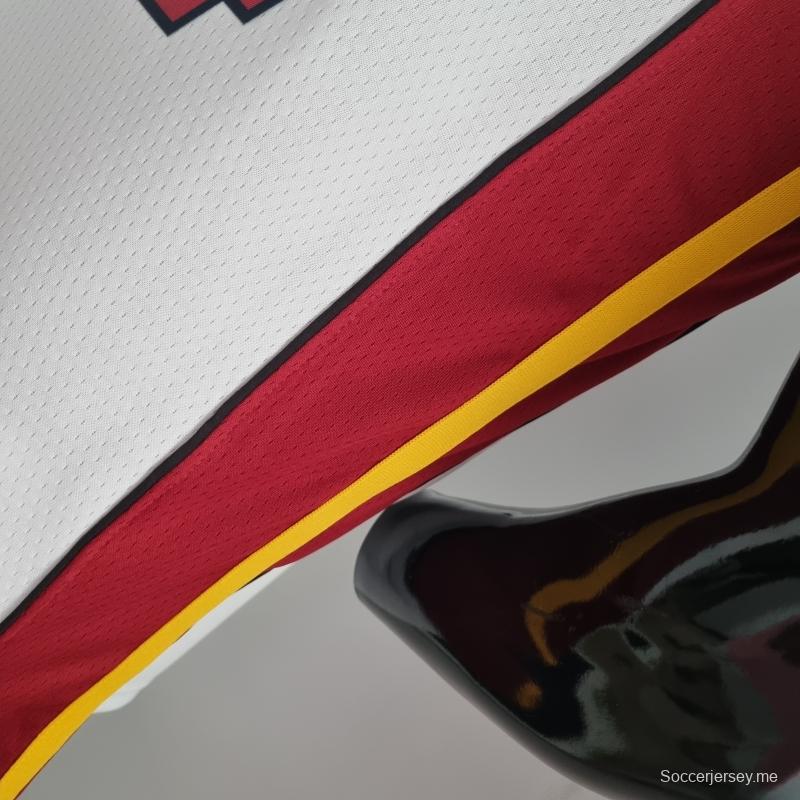 الذكرى ال75 لميامي هيت ميامي هيت OLADIPO#4 قميص دوري كرة السلة الأمريكي للمحترفين الأبيض
