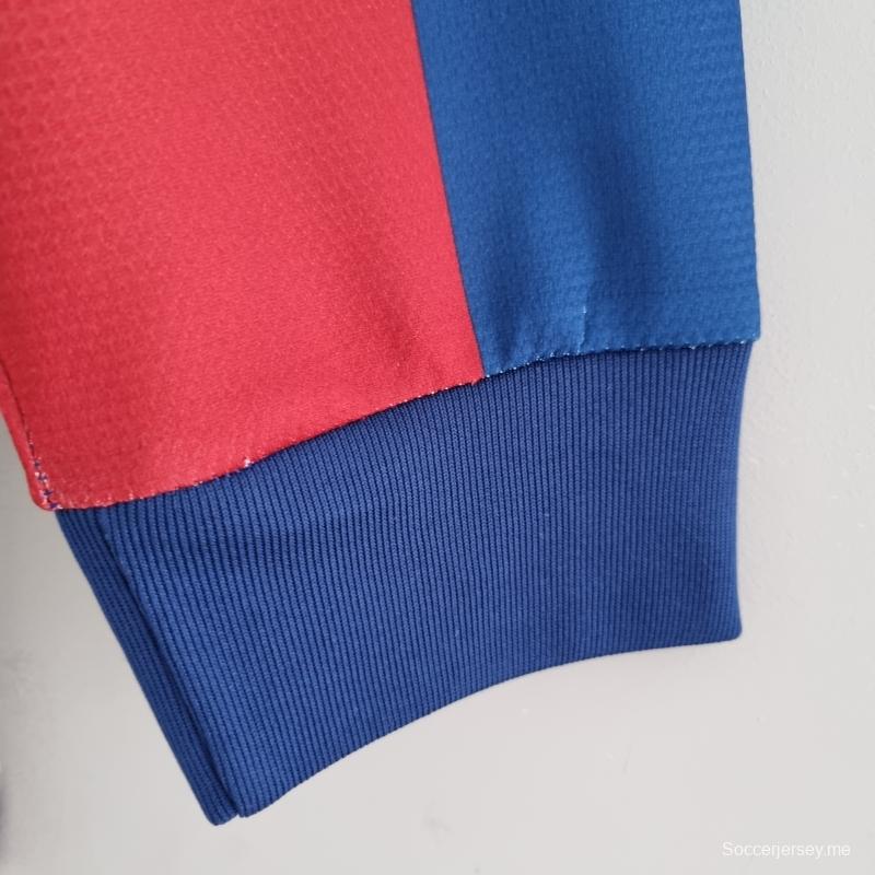 قميص ريترو 10/11 برشلونة بأكمام طويلة بأكمام طويلة
