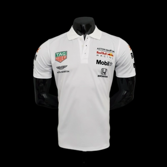 فورمولا 1 فورمولا 1؛ بدلة سباق ريد بول؛ أبيض
