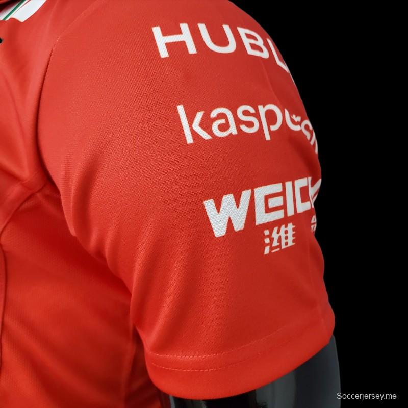 فورمولا 1 فورمولا 1؛ بدلة سباق فيراري بولو أحمر
