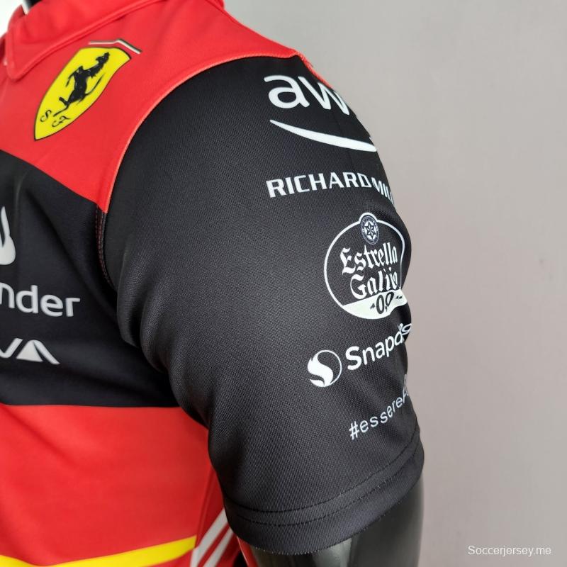 بولو فورمولا 1 فيراري 2022 فيراري أحمر/أصفر #0006
