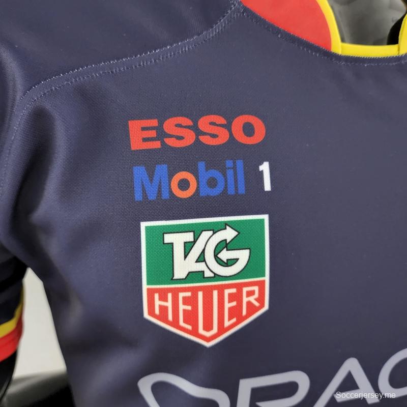 بولو فيراري 2022 F1 فيراري بولو #0003 أزرق داكن اللون الأزرق الداكن
