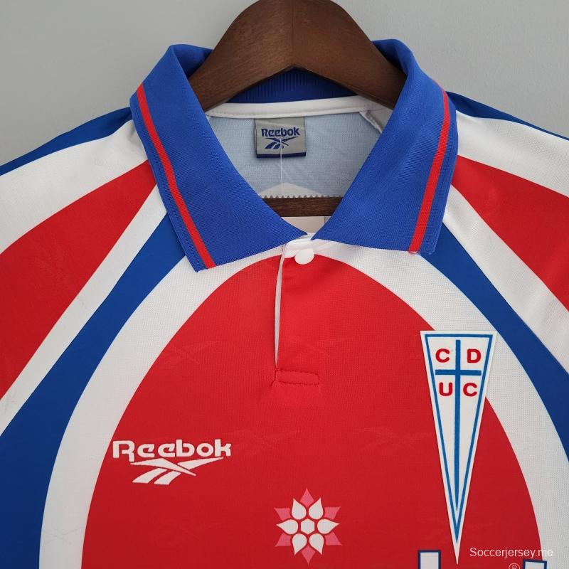 قميص كرة قدم بأكمام طويلة ريترو 1998 ديبورتيفو يونيفرسيونيفيرسيداد كاتوليكا خارج الديار
