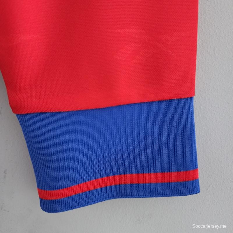 قميص كرة قدم بأكمام طويلة ريترو 1998 ديبورتيفو يونيفرسيونيفيرسيداد كاتوليكا خارج الديار
