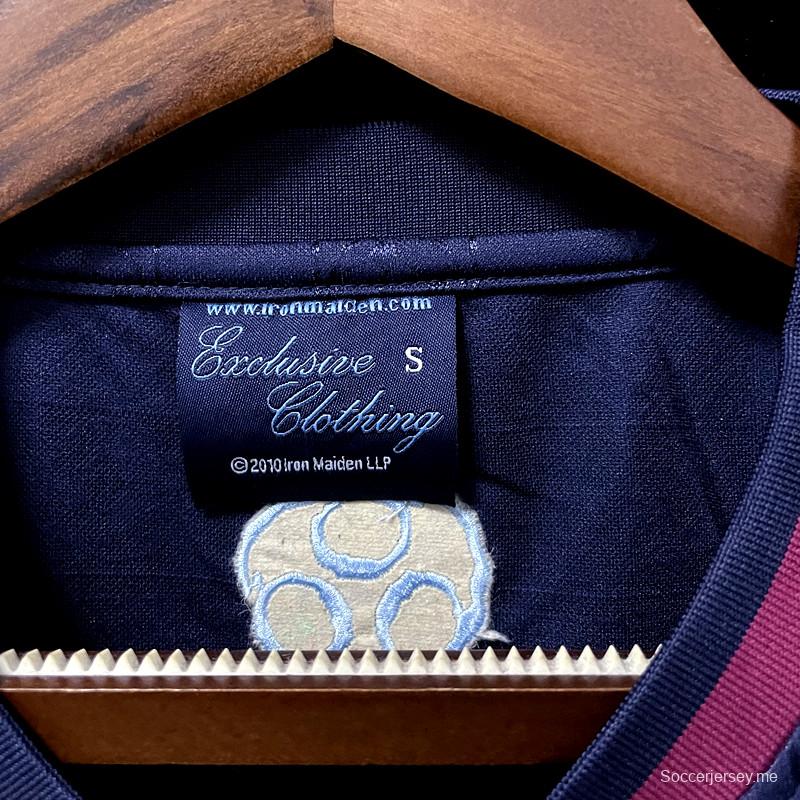 قميص فريق وست هام آيرون مايدن 2011 ريترو 2011
