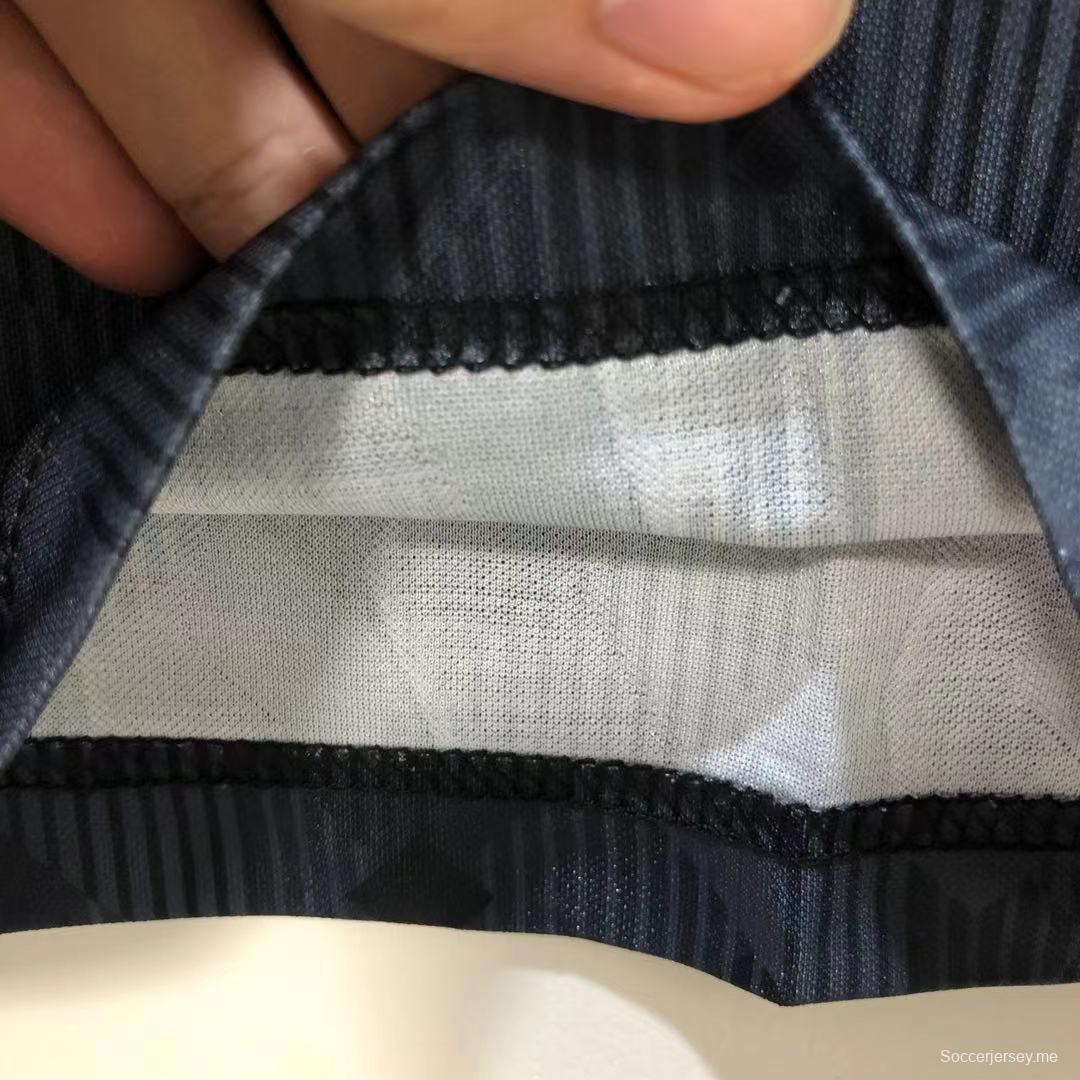 قميص كرة قدم أسود عتيق موديل 1990 إنجلترا 1990 ذهاباً وإياباً
