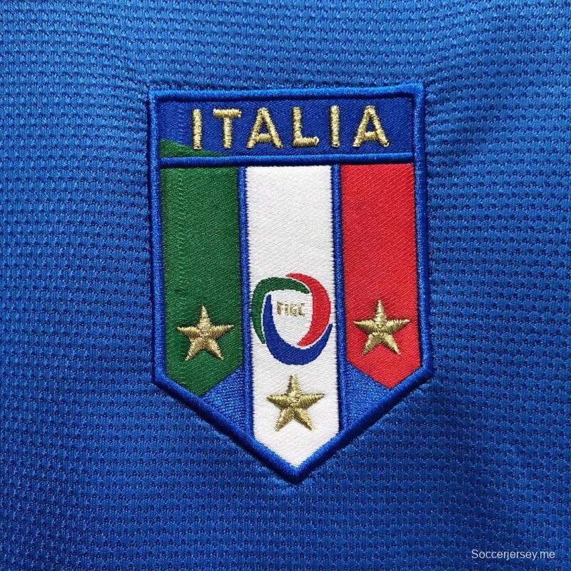 قميص المنتخب الإيطالي لكرة القدم الإيطالي 2006 ريترو 2006
