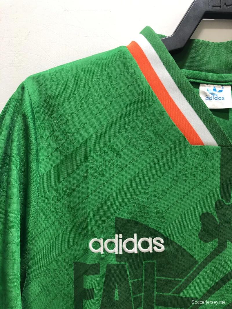 قميص منتخب أيرلندا لكرة القدم الأساسي عتيق موديل 1994
