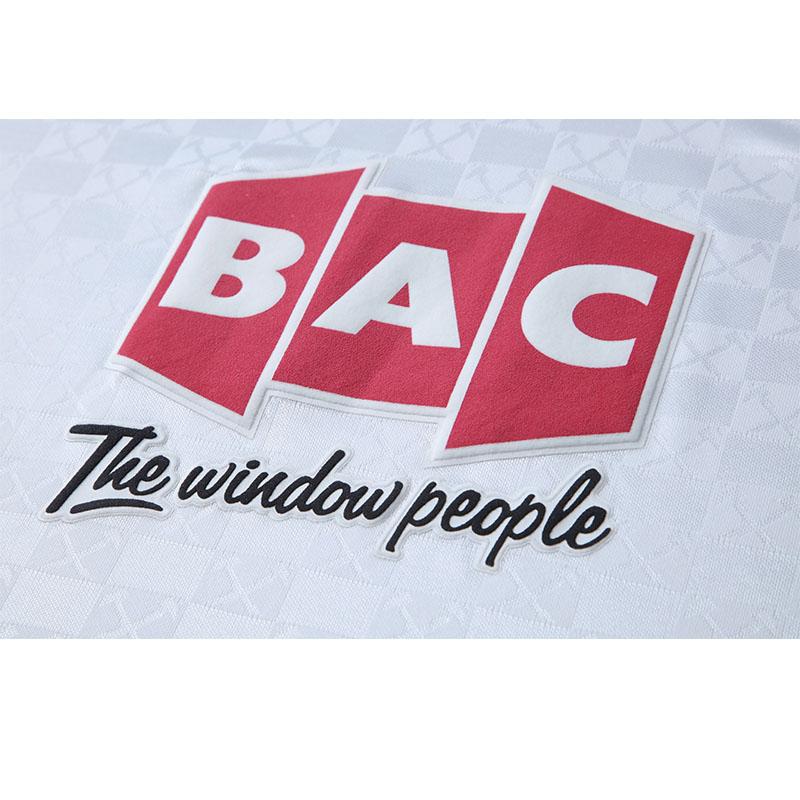 قميص وست هام يونايتد ويست هام يونايتد أبيض قديم 89/90 ذهاباً وإياباً
