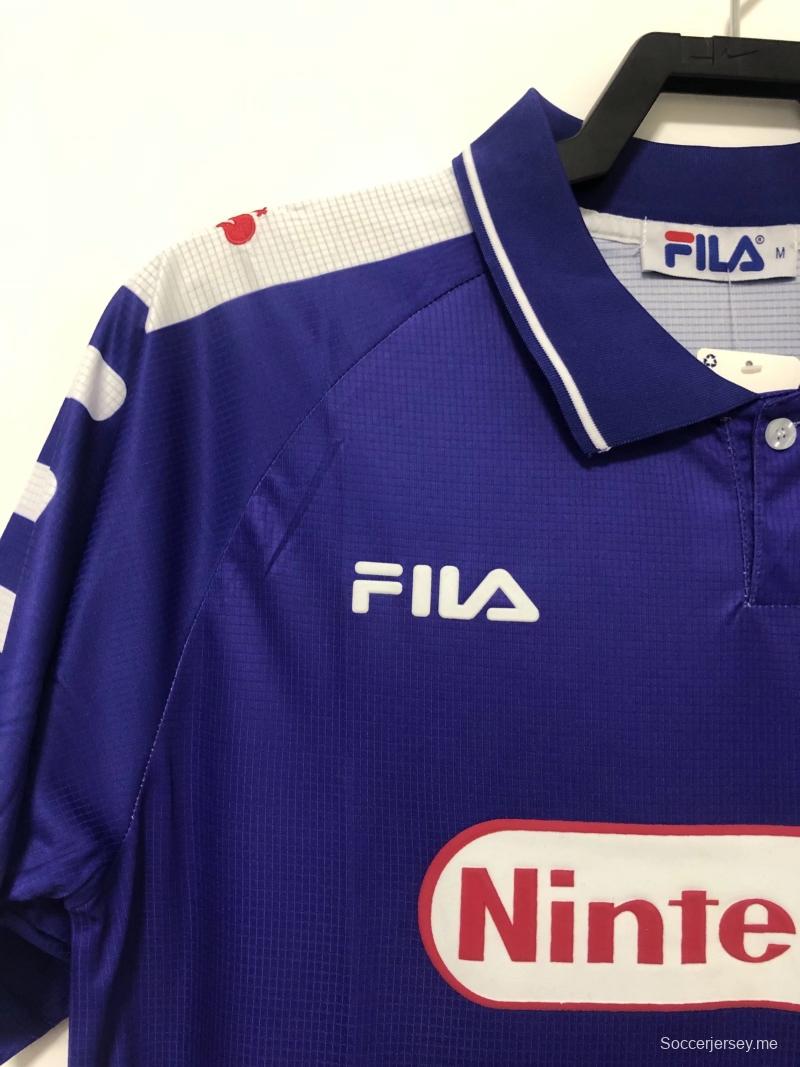 قميص فيورنتينا 98/99 ريترو 98/99 قميص فيورنتينا الأساسي
