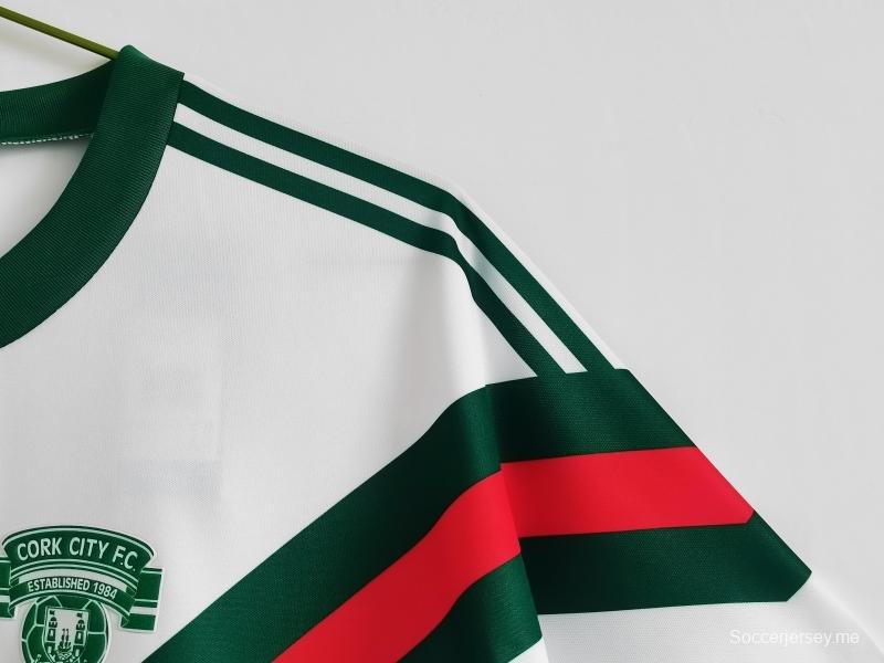 قميص فريق كورك سيتي أيرلندا أيرلندا 1988/1988/89 قميص كرة القدم الأساسي
