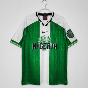 قميص المنتخب النيجيري لكرة القدم الأساسي 1996 ريترو 1996
