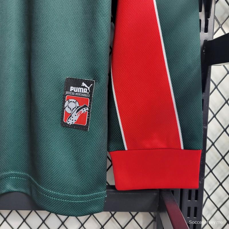 قميص بأكمام طويلة ريترو 1998، قميص منتخب المغرب لكرة القدم المحلي
