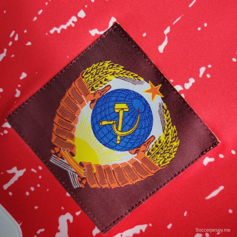 قميص منتخب اتحاد الجمهوريات الاشتراكية السوفياتية القديم 1990
