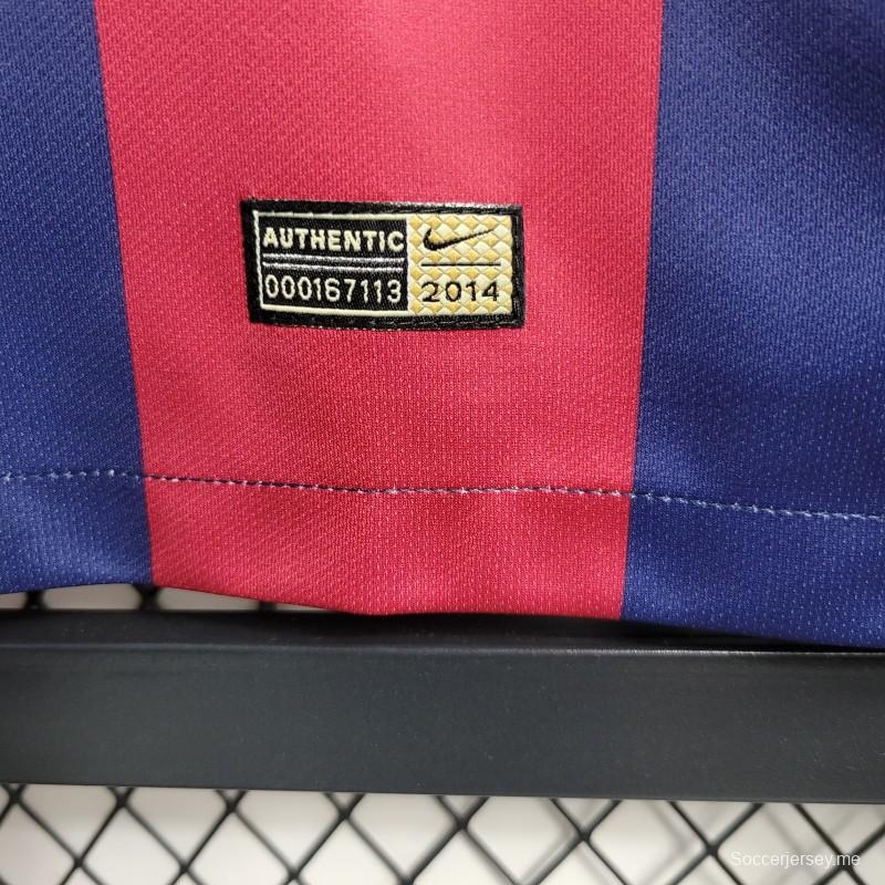 قميص فريق برشلونة 2014/15 الرجعية 2014/15
