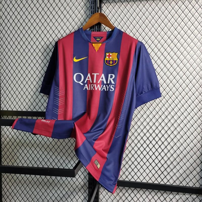 قميص فريق برشلونة 2014/15 الرجعية 2014/15

