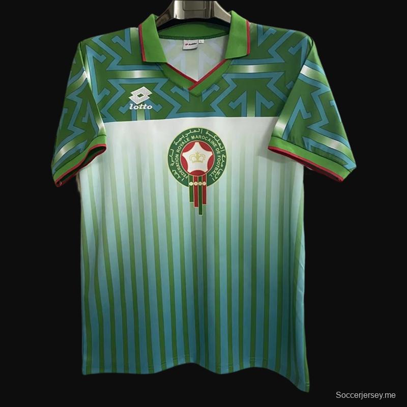 قميص أخضر ريترو 1994 المغرب خارجي أخضر
