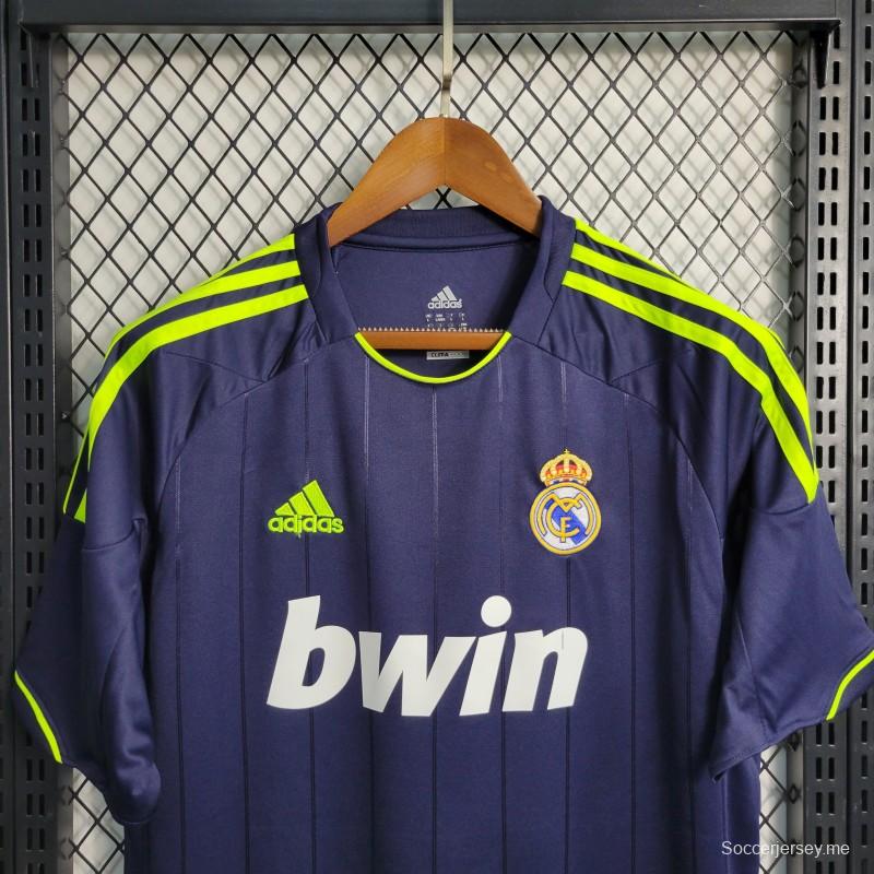 قميص ريترو 2012-13 ريال مدريد خارجي أسود اللون أسود اللون
