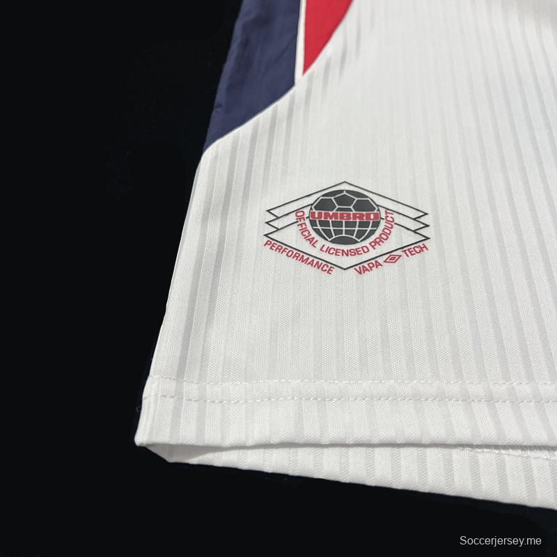 قميص بأكمام طويلة ريترو 1998 ريترو إنجلترا 1998
