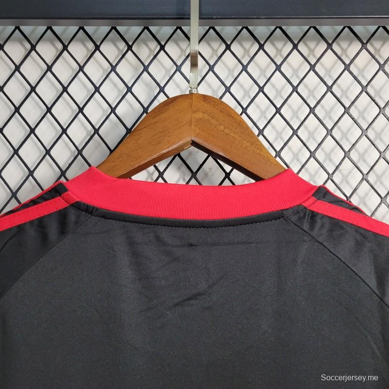 قميص بنفيكا الكلاسيكي 09-10 بنفيكا خارجي أسود اللون

