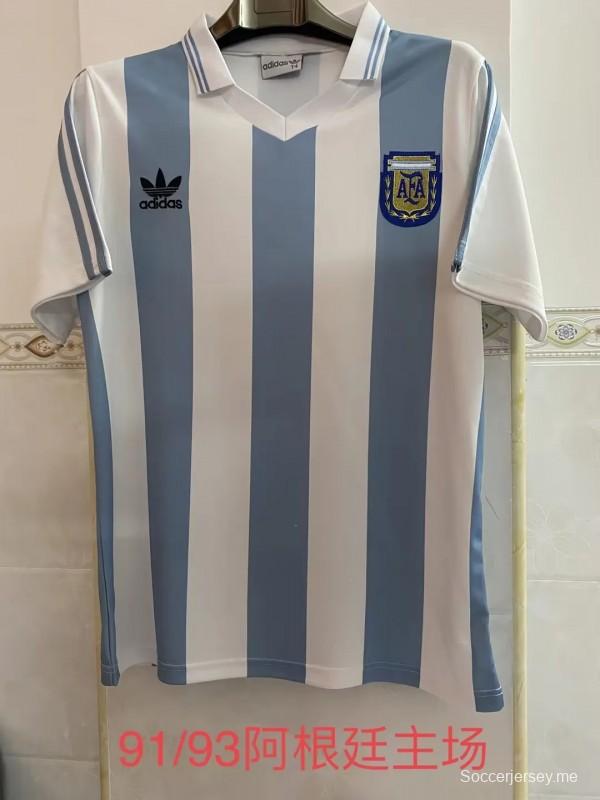 قميص منتخب الأرجنتين 91/93 ريترو 91/93
