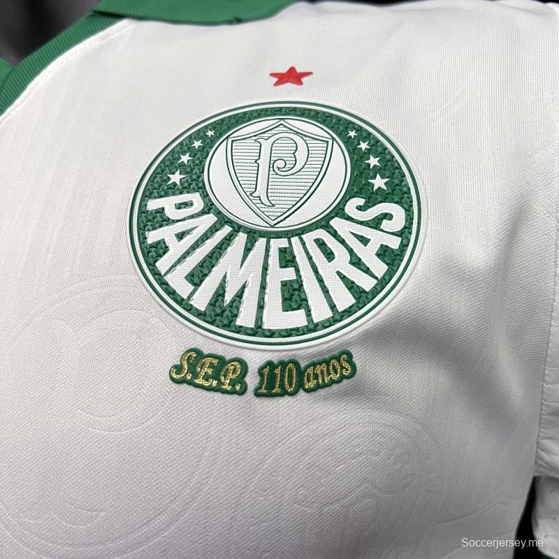إصدار اللاعب 24/25 بالميراس قميص أبيض خارجي بالميراس 24/25
