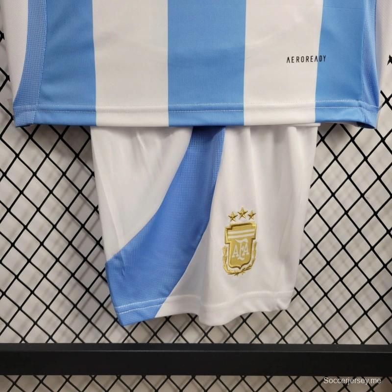 2024 قميص منتخب الأرجنتين للأطفال 2024
