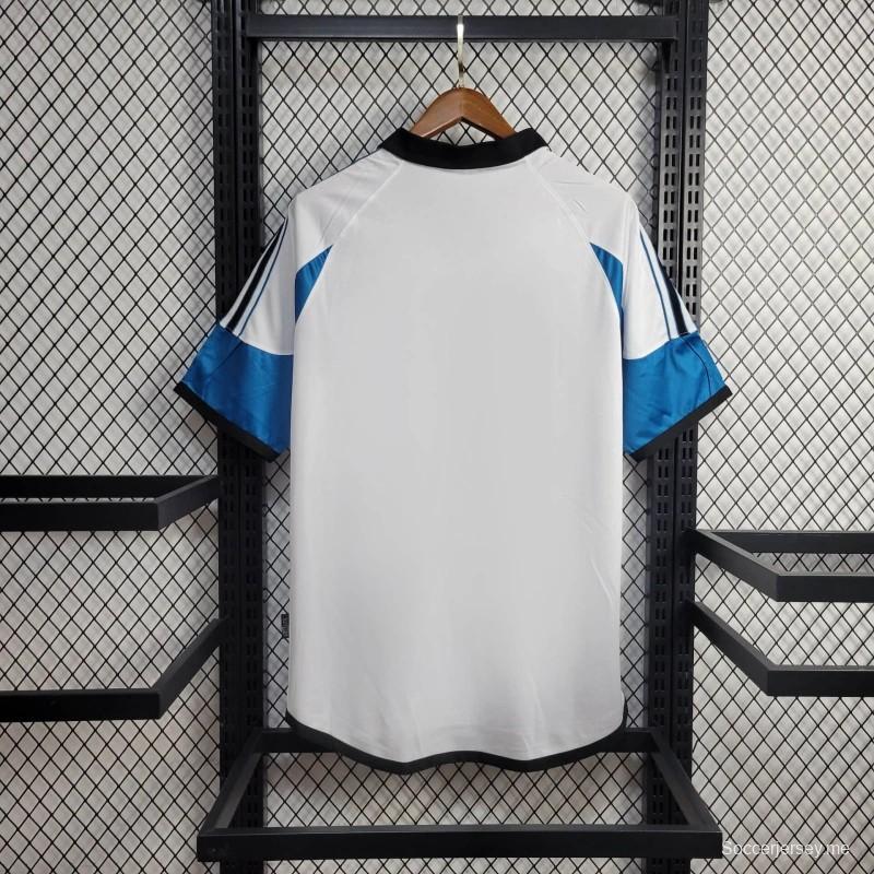 ريترو 99/00 نيوكاسل يونايتد ذهاباً وإياباً جيرسيه أبيض
