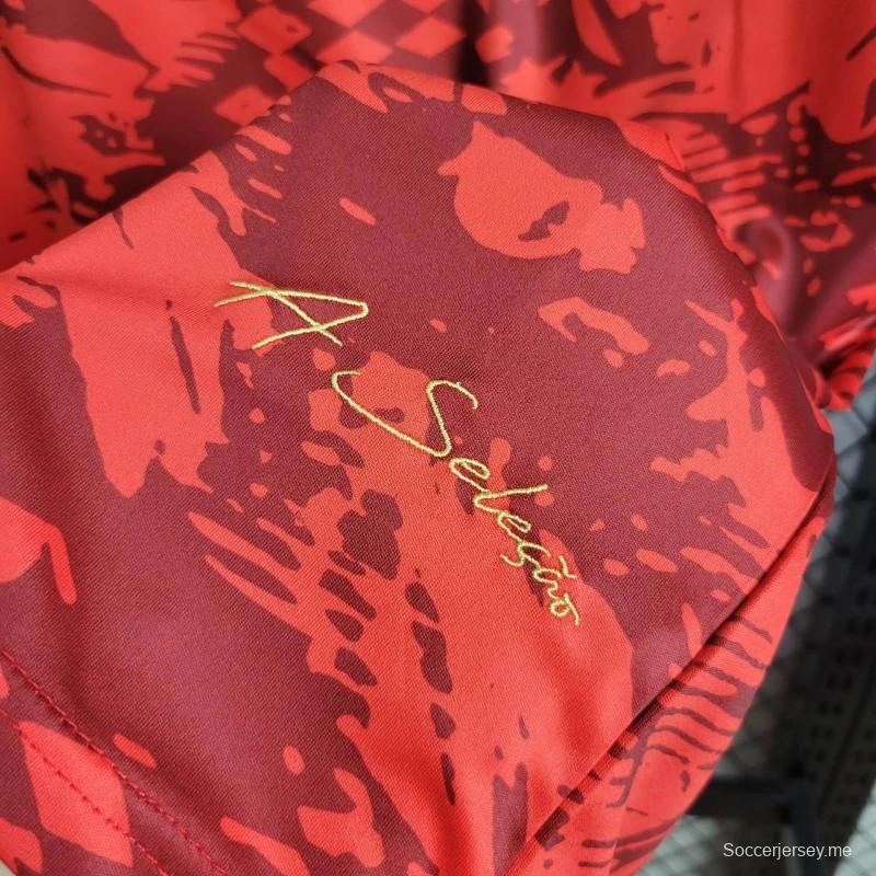 2024 قميص البرتغال فاصلة حمراء خاصة 2024
