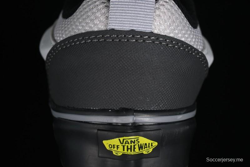 Vans OG Classic Slip-On Acid Wash Retro Grey Black Skate Shoes - VN0009QCGRY